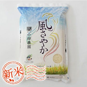 令和5年産新米予約】特別栽培米風さやか | お米通販の小柳農園